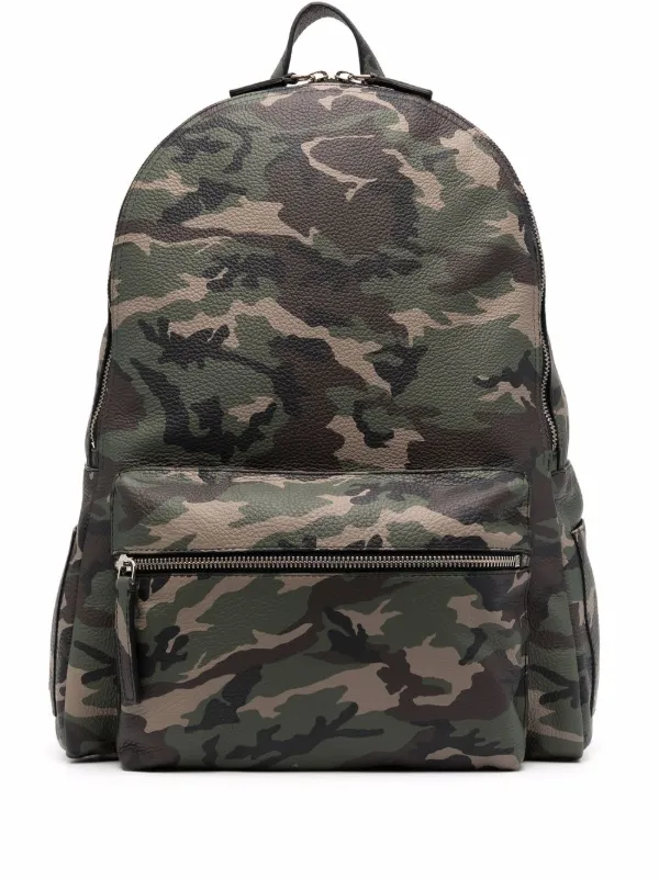 designer camo backpack