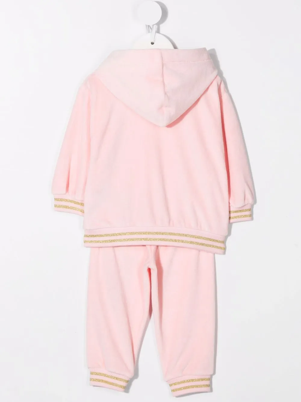 фото Moschino kids спортивный костюм с нашивкой