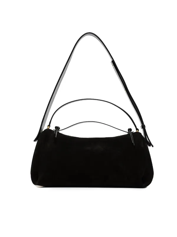 Neous Scorpius Leather Shoulder Bag in Black
