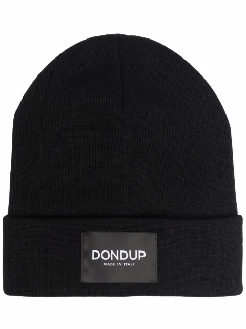 DONDUP ロゴパッチ ビーニー
