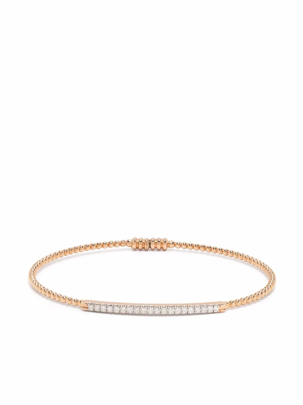 Tirisi Bracciale in oro rosa 18 carati con diamanti | rosa | Image 1