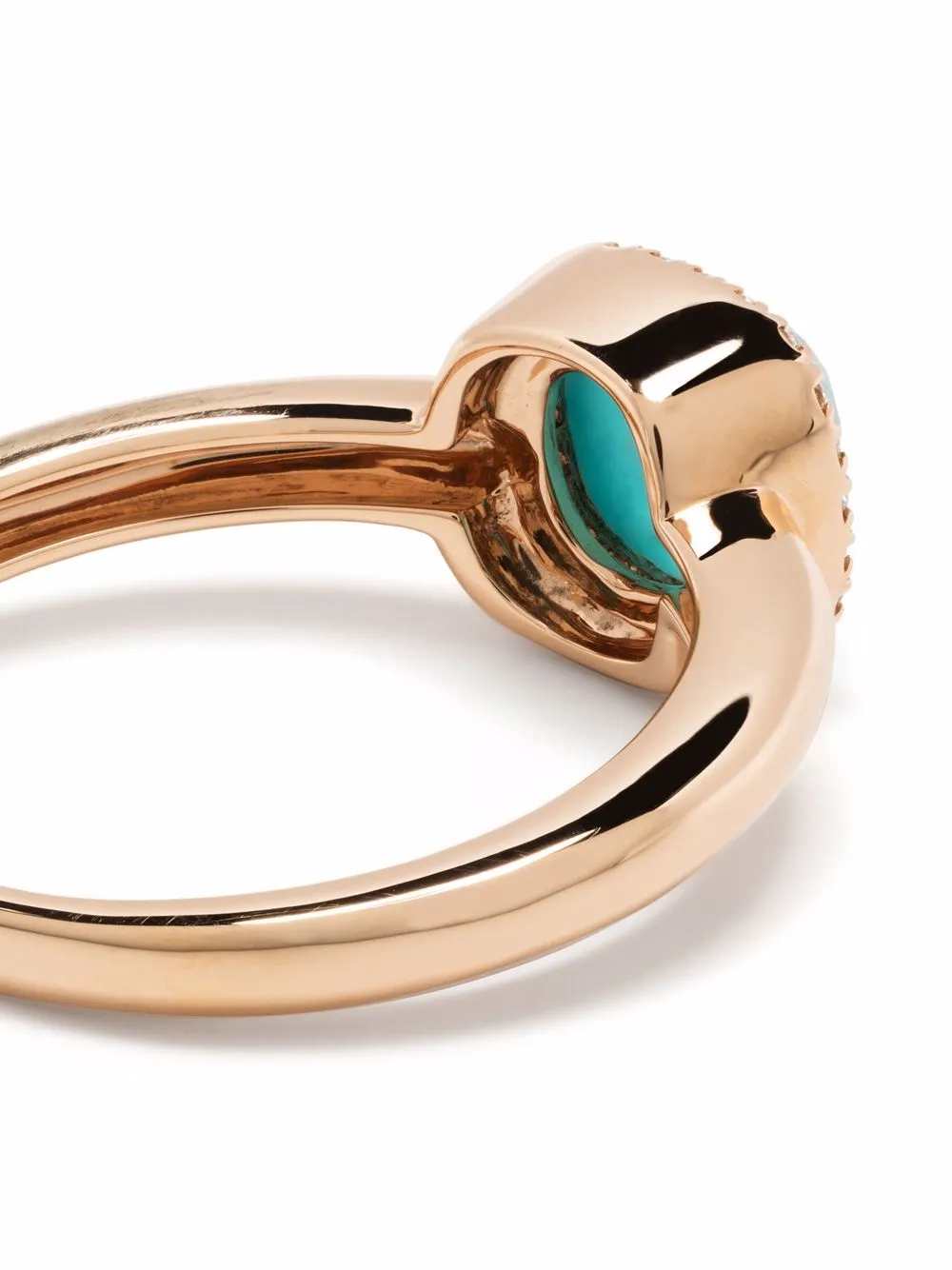 Tirisi 18kt Milano Sweeties Rotgoldring mit Diamanten | Echtschmuck | Image 4