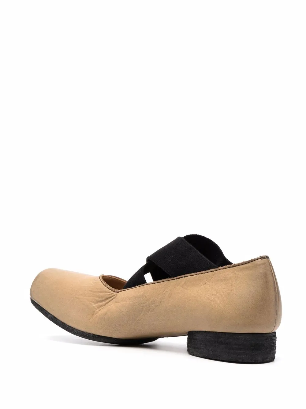 Uma Wang Ballerina's met vierkante neus Beige