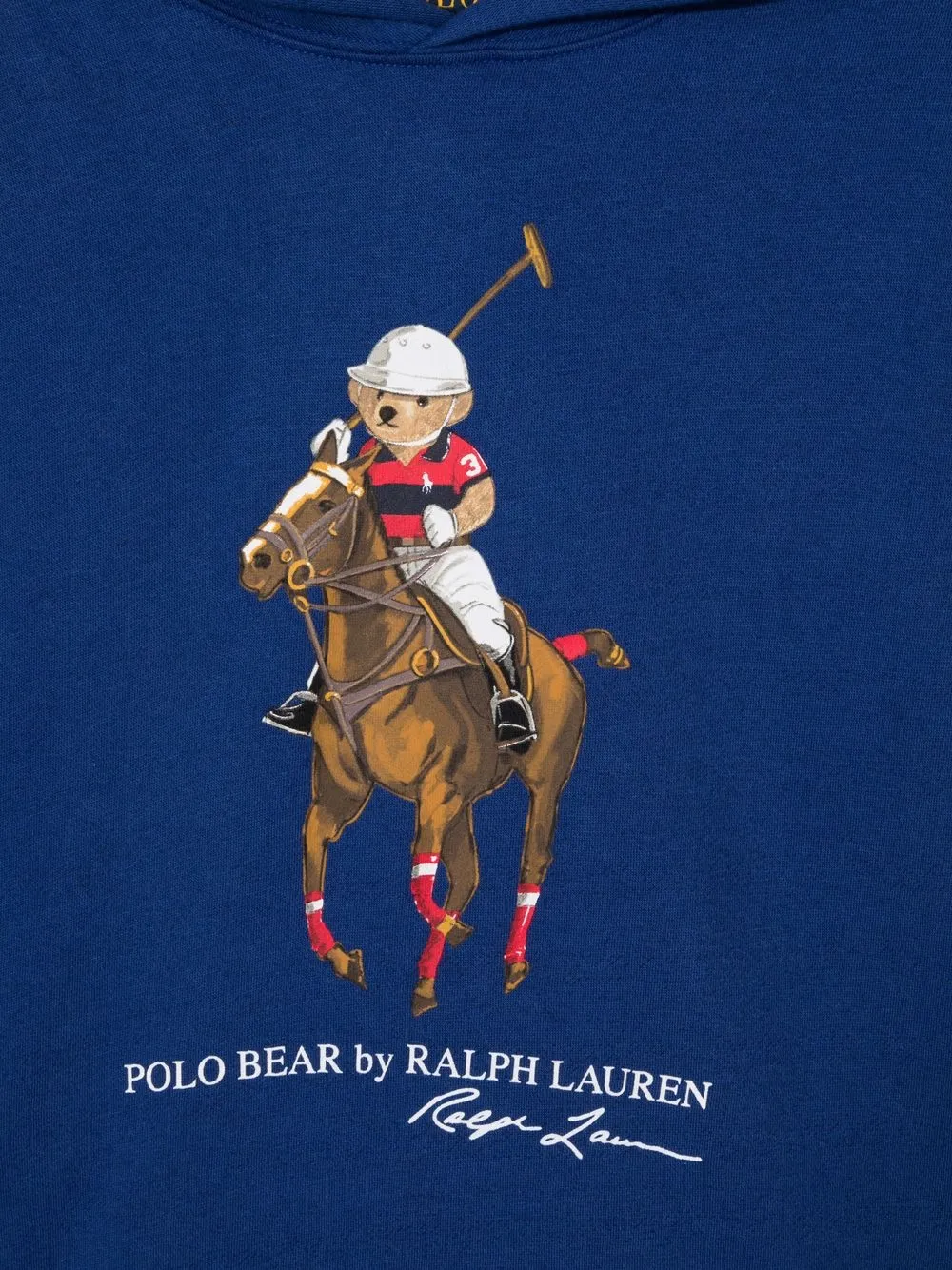 фото Ralph lauren kids худи с принтом polo pony