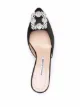 Manolo Blahnik Hangisi 70mm appliqué mules