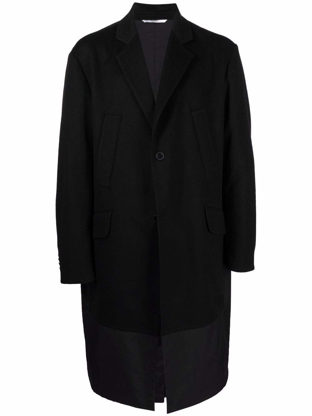 фото Valentino однобортное пальто длины миди