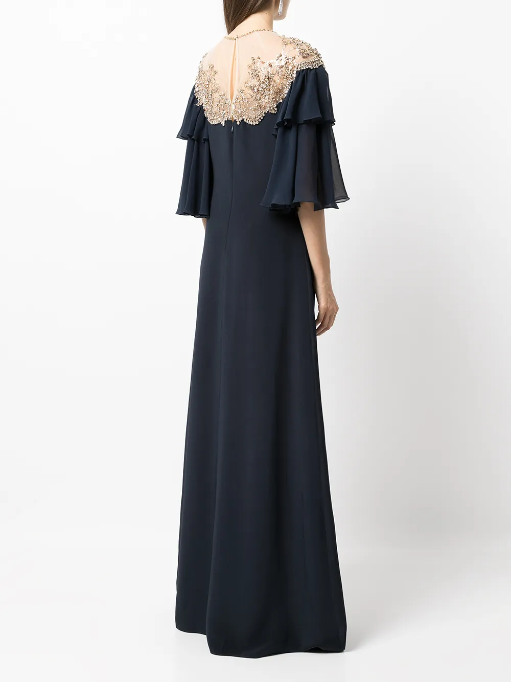 фото Jenny packham вечернее платье с кристаллами