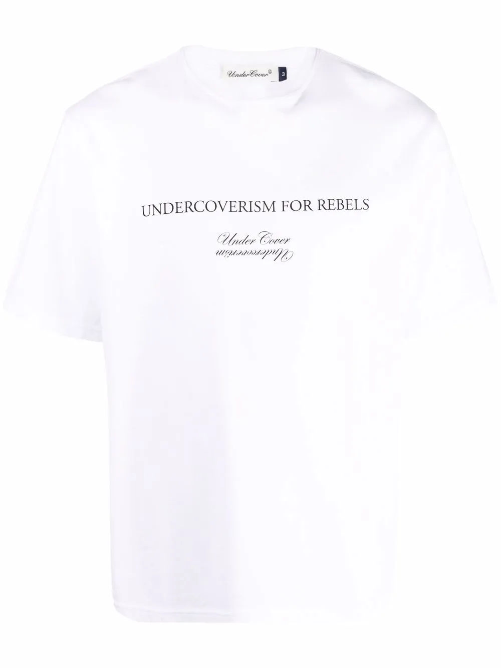 

Undercover playera con logo estampado - Blanco