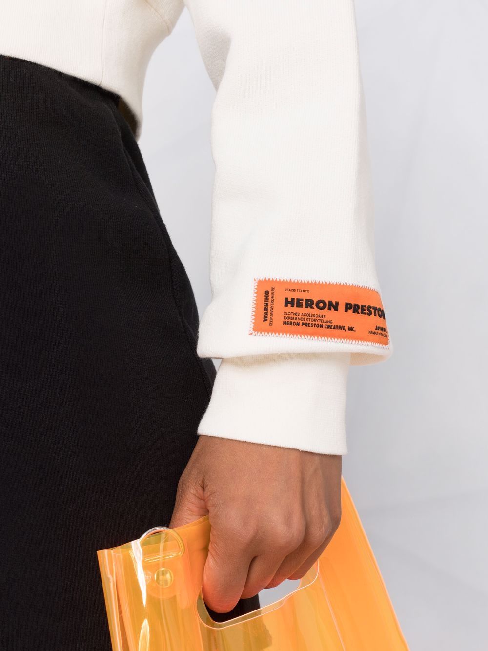 фото Heron preston укороченная толстовка с логотипом