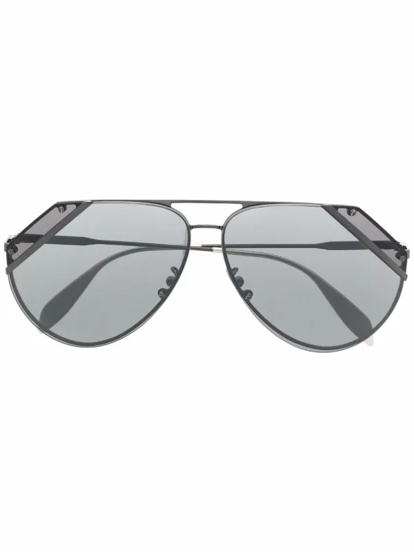 alexander mcqueen aviator sunglasses