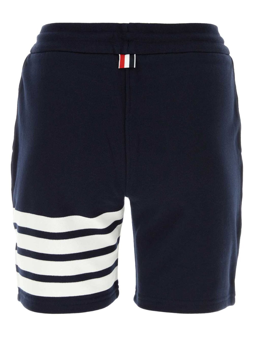 Thom Browne four-bar stripe track shorts - Blue