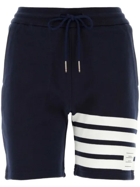 Thom Browne shorts deportivos con motivo 4-Bar