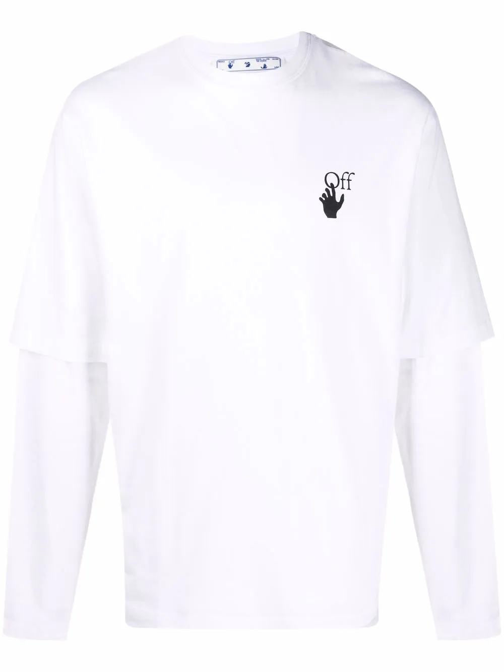 

Off-White playera Degradé Arrows - Blanco