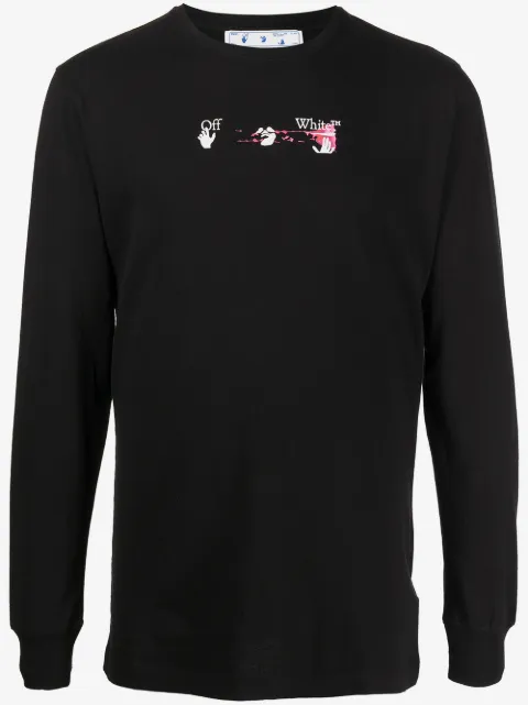 Off-White playera con motivo Arrows
