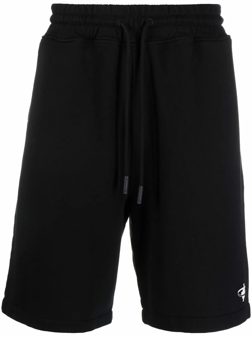 

Marcelo Burlon County of Milan logo-print track shorts - Black