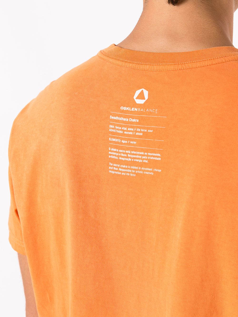 фото Osklen футболка с графичным принтом