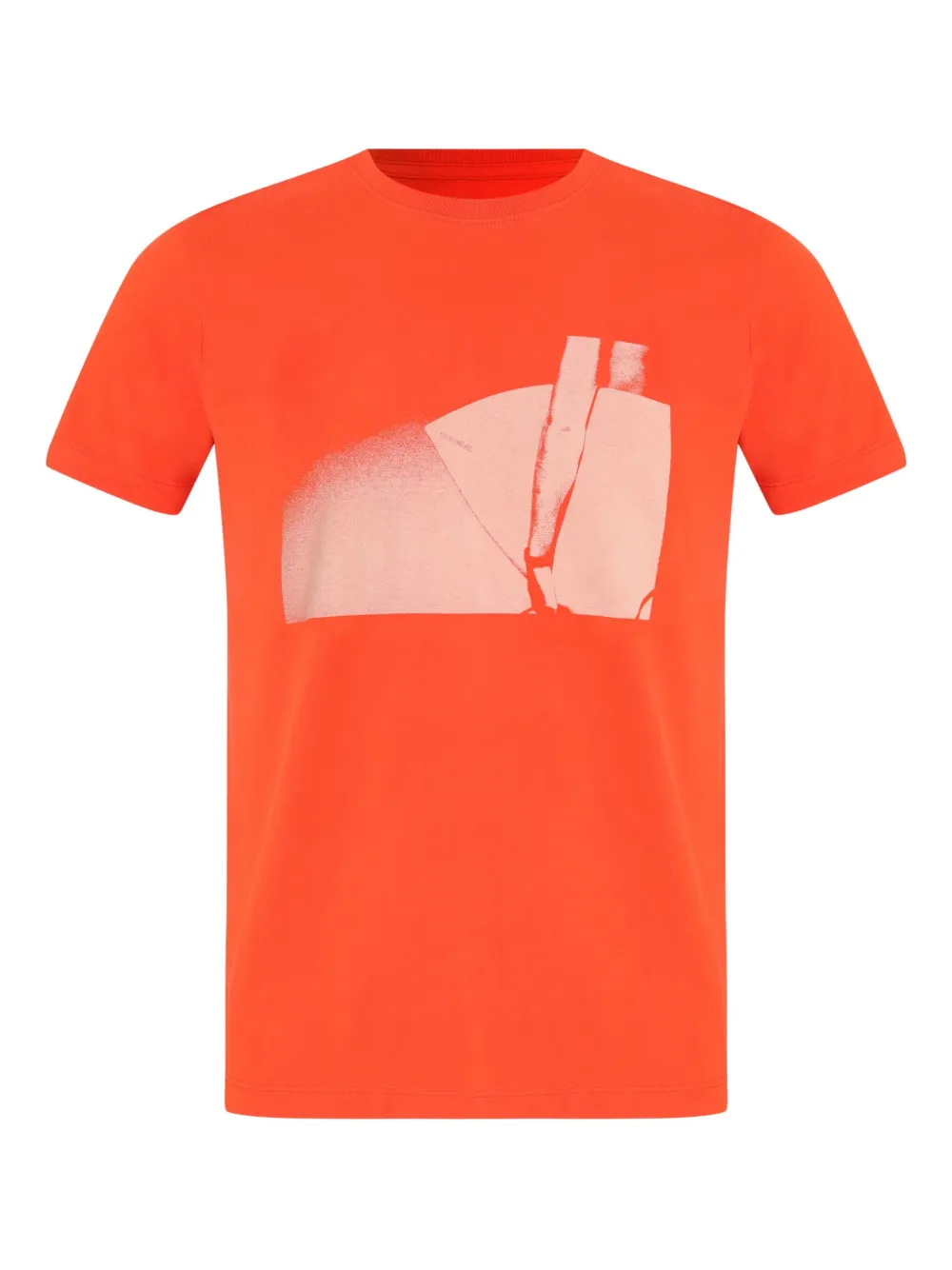 Osklen Camiseta com estampa gráfica | Laranja | Image 1