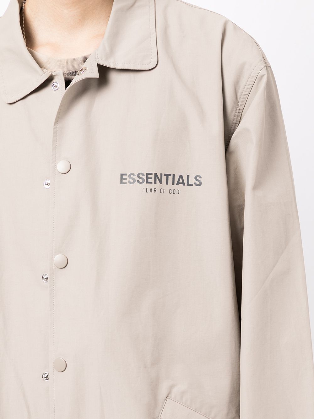 фото Fear of god essentials куртка с логотипом