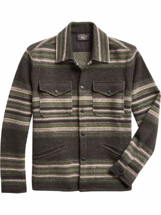 rrl fleece shirt jacket