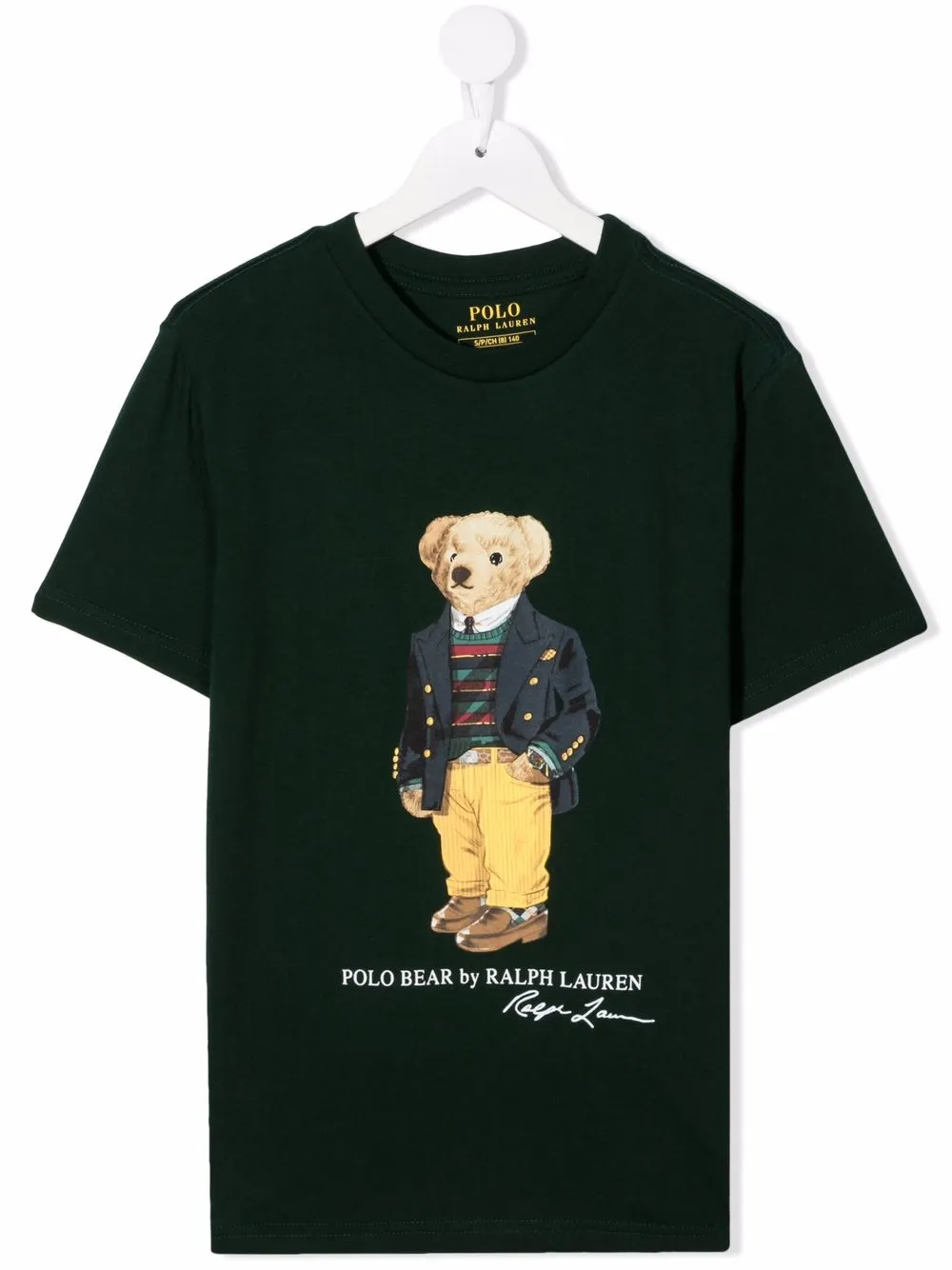 

Ralph Lauren Kids playera con motivo Polo Bear - Verde