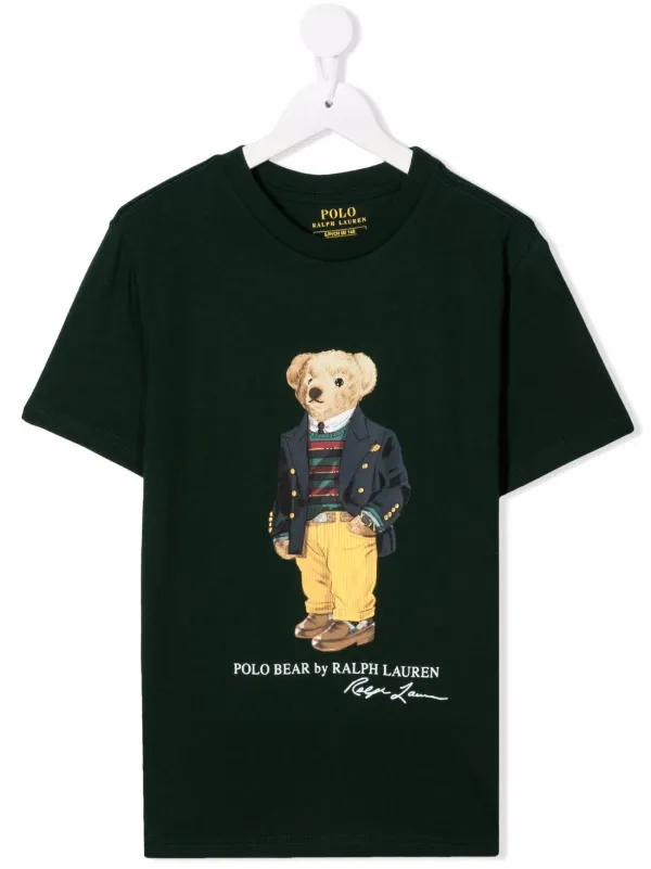 Playera con motivo Polo Bear Ralph Lauren Kids - Compra online - Envío  express, devolución gratuita y pago seguro
