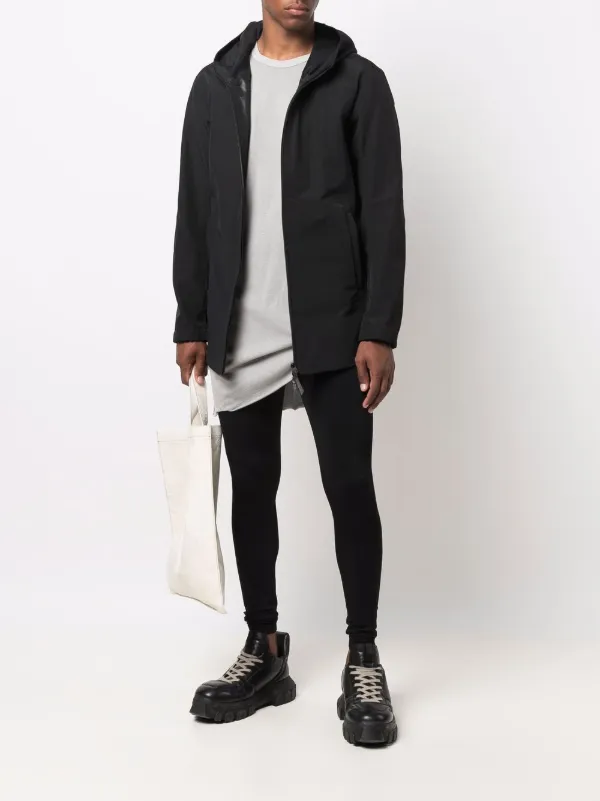 Boris Bidjan Saberi Hooded zip-up Jacket | Black | FARFETCH