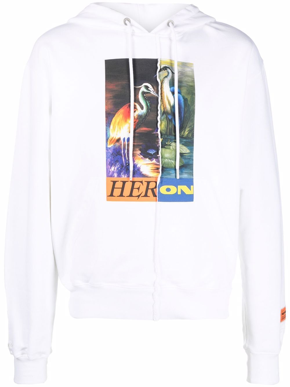 фото Heron preston худи с принтом