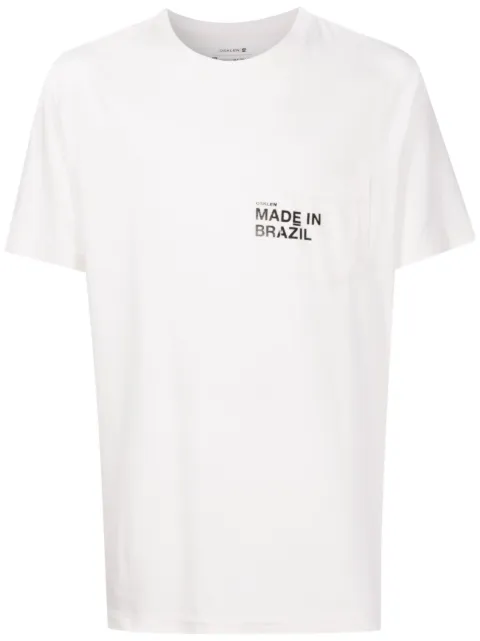 Osklen T-Shirt mit Brusttasche