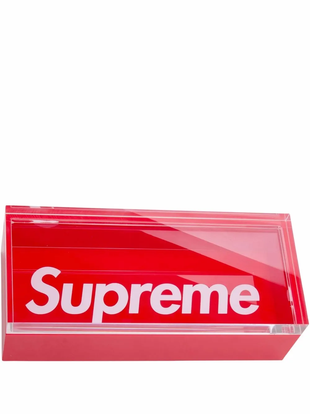 

Supreme logo-print box - Red