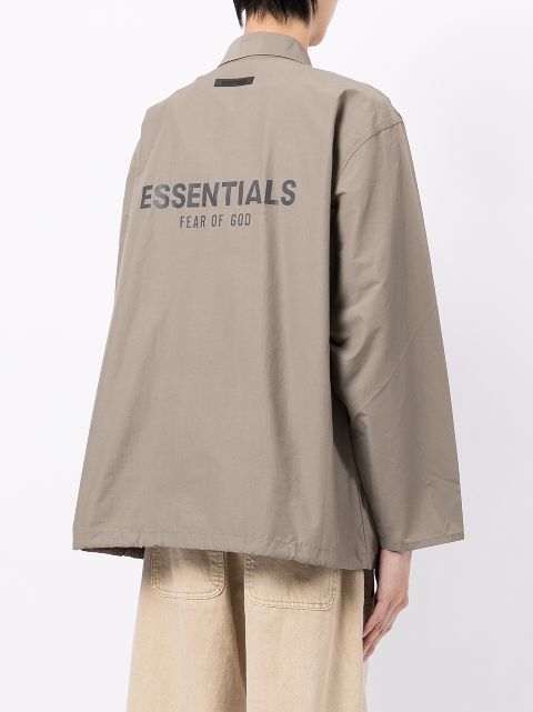 fear of god essentials rain jacket