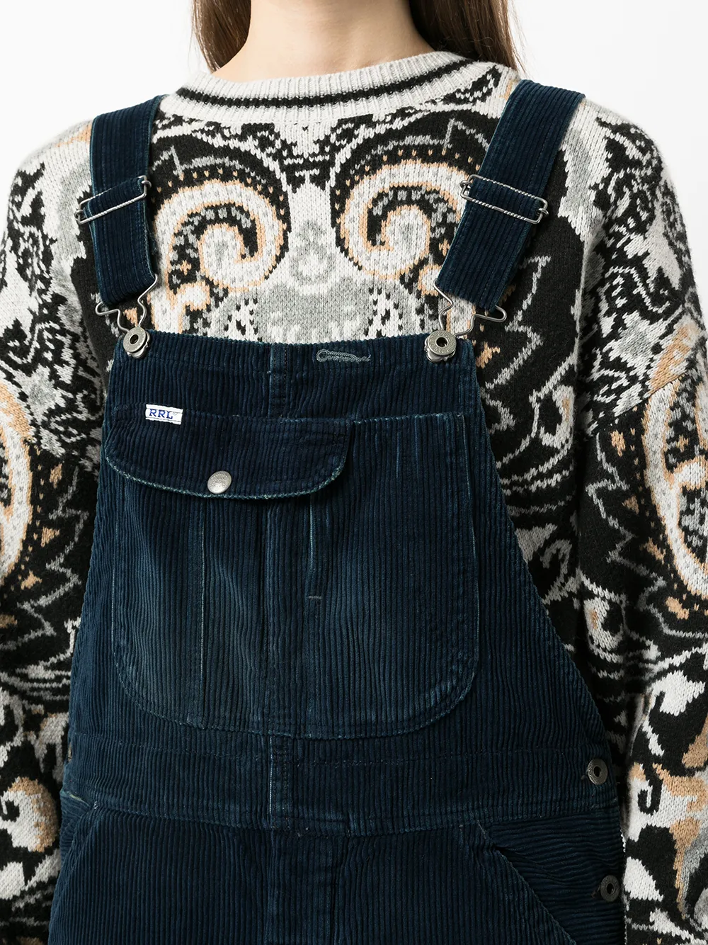 фото Ralph lauren rrl вельветовый комбинезон