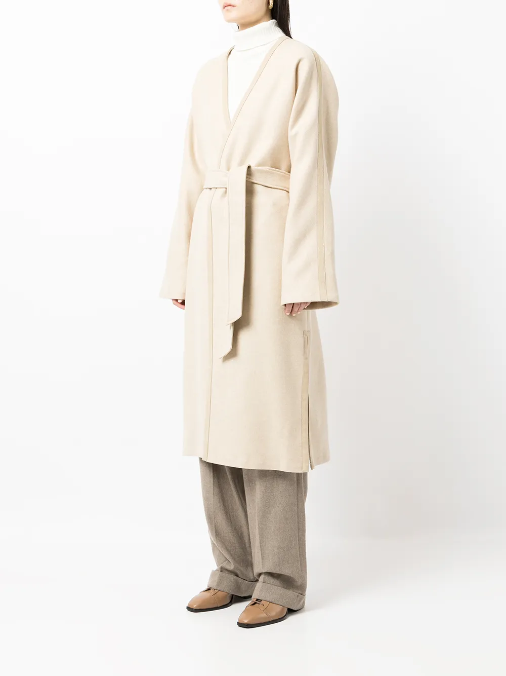 фото Ralph lauren collection пальто с поясом