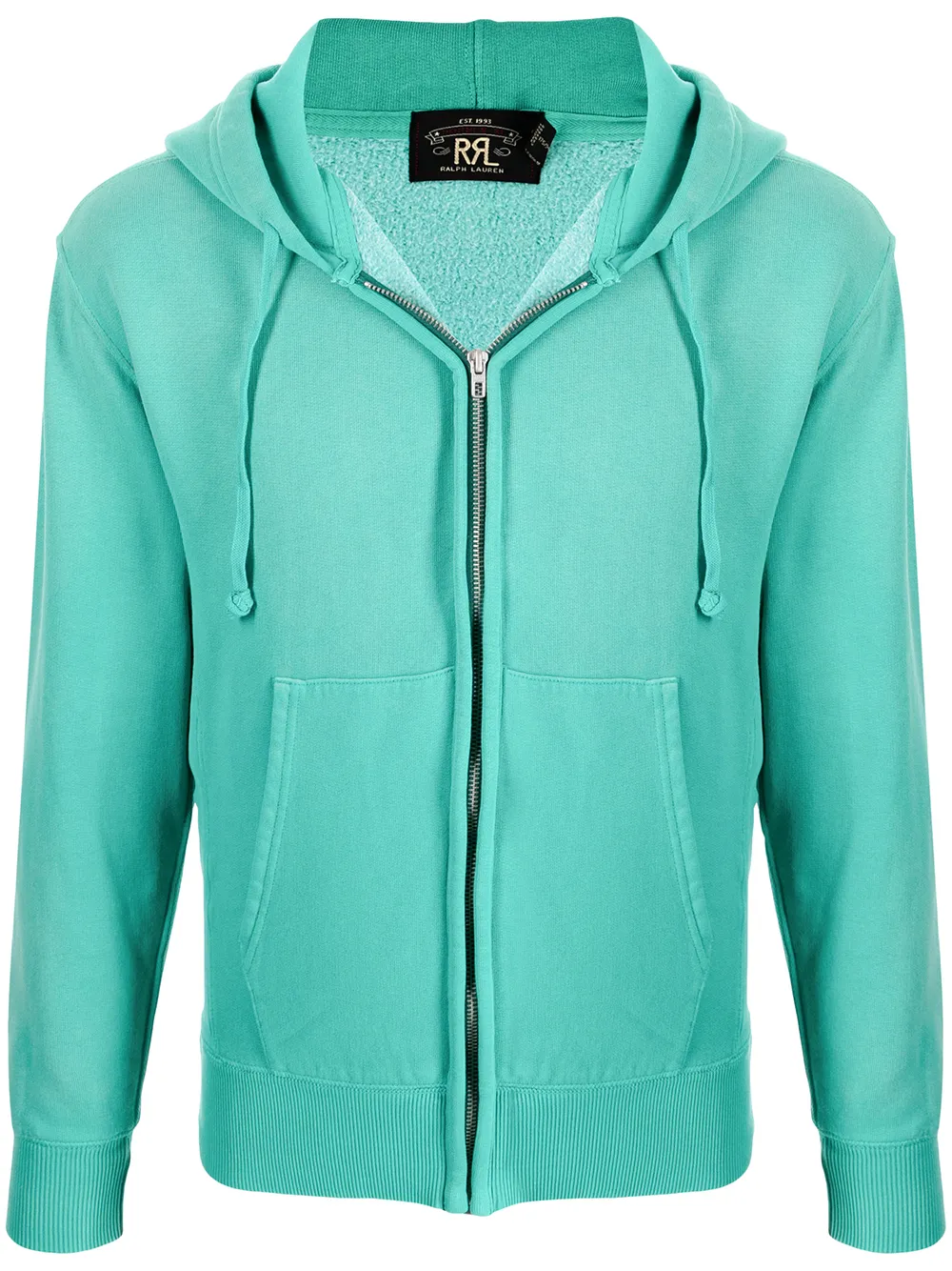 

Ralph Lauren RRL zipped cotton-blend hoodie - Green