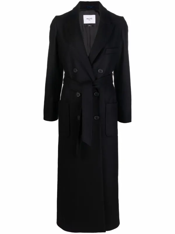 tailored double breasted coat