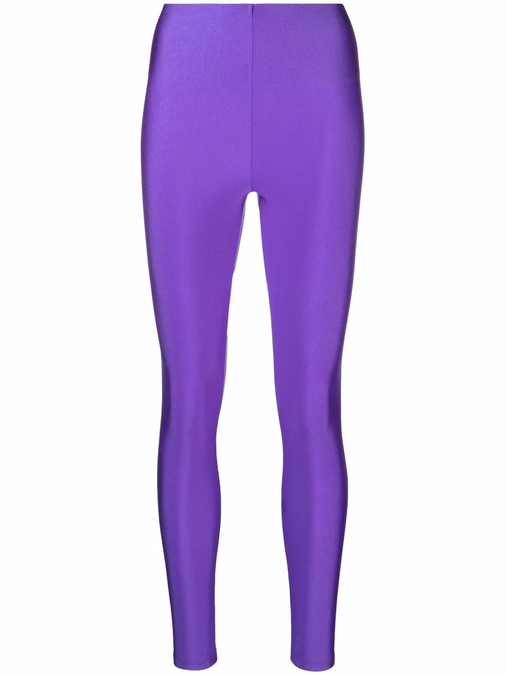

THE ANDAMANE shine-finish leggings - Purple