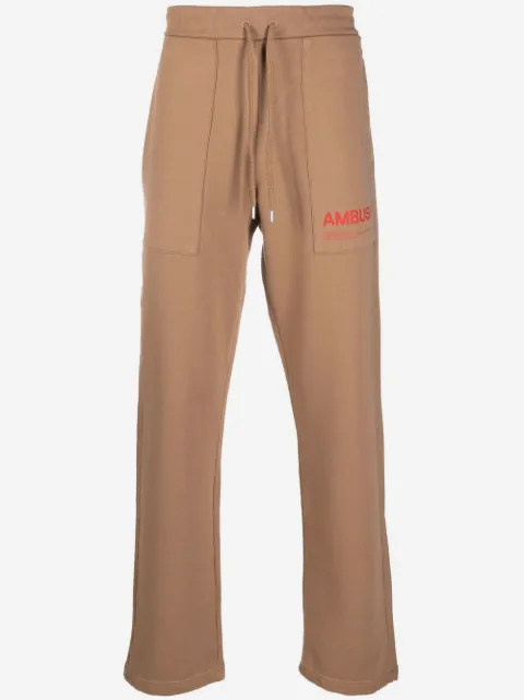 AMBUSH pantalon de jogging à logo imprimé