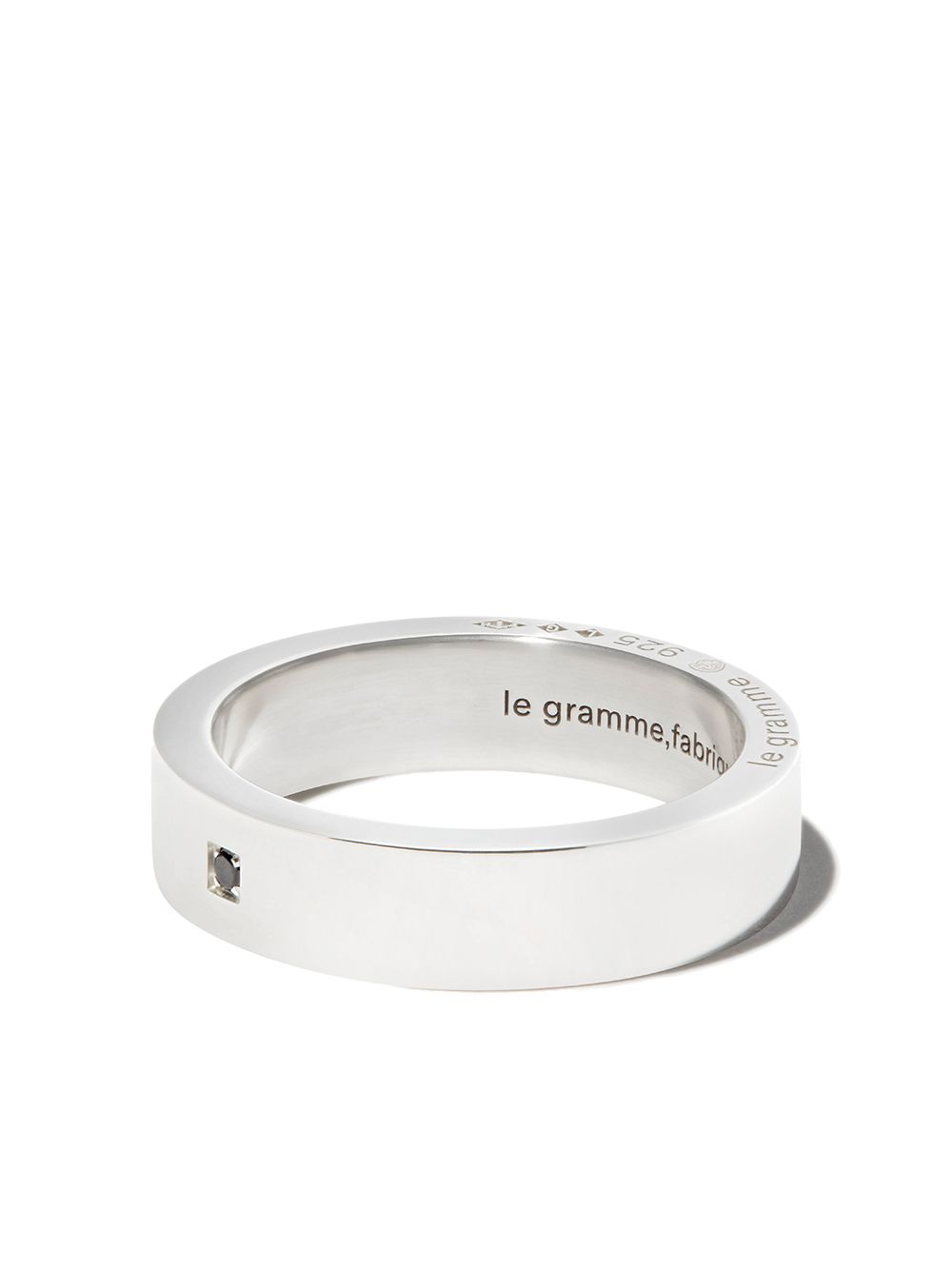 Le Gramme LE GRAMME 7G POLISH SILV BLK DIAM RIBBON 31012₽