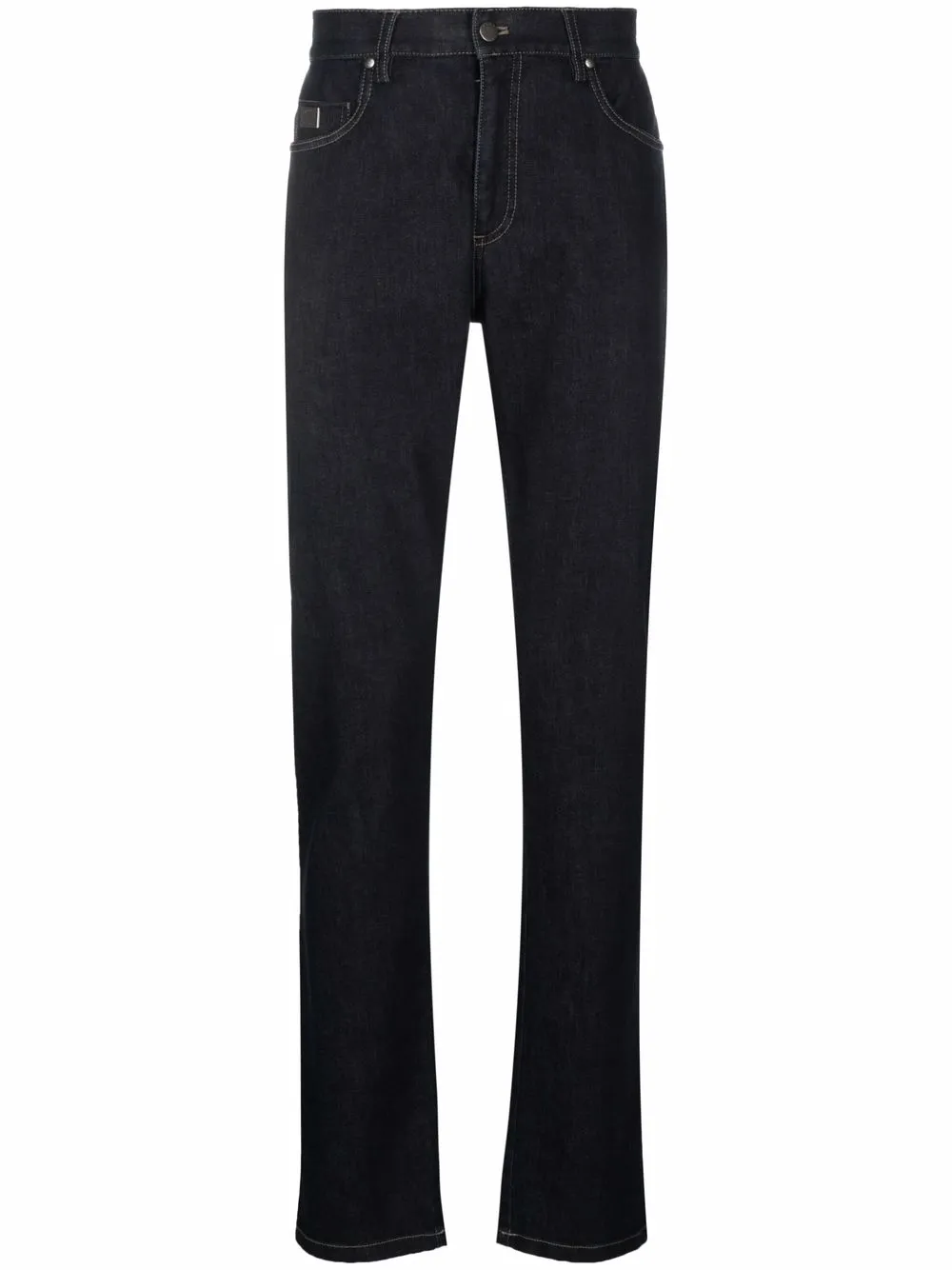 

Paul & Shark mid-rise straight leg jeans - Blue