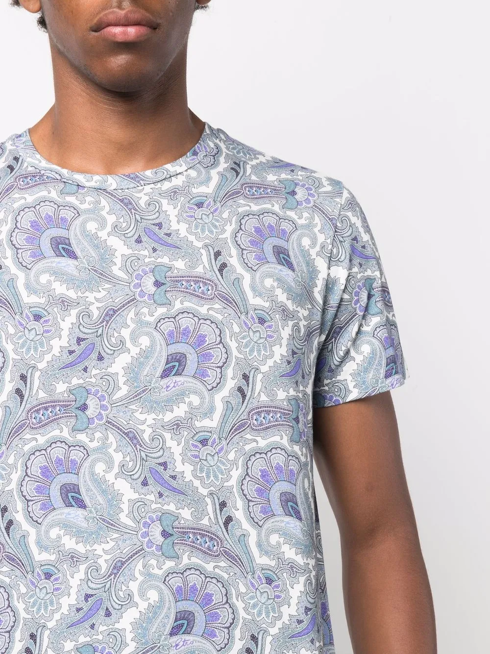 фото Etro футболка с принтом пейсли
