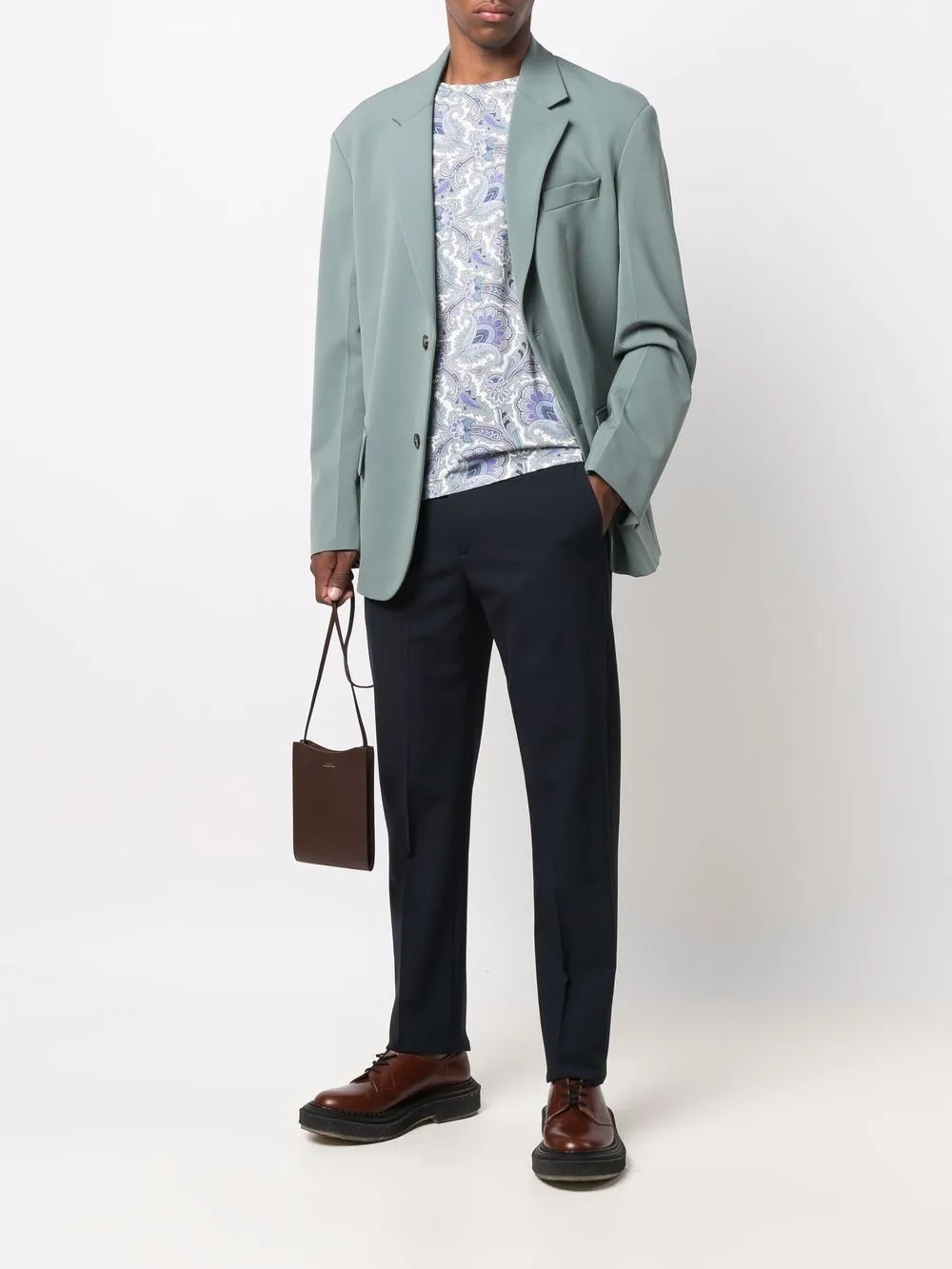 фото Etro футболка с принтом пейсли