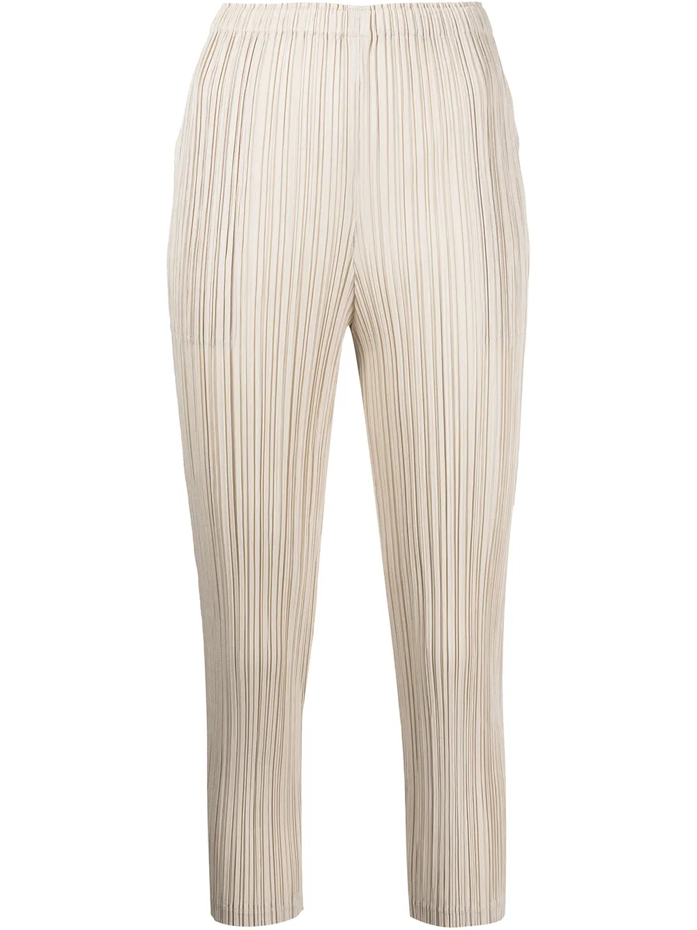 фото Pleats please issey miyake укороченные плиссированные брюки