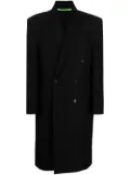Sankuanz black wool coat