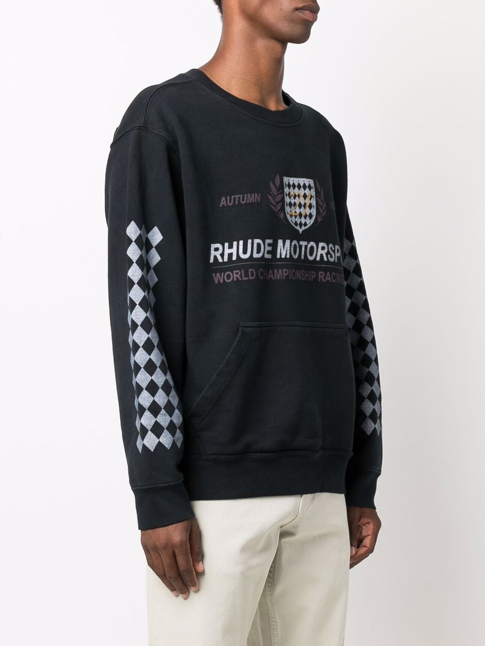 фото Rhude толстовка с логотипом