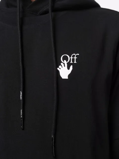 spider off white moletom com capuz