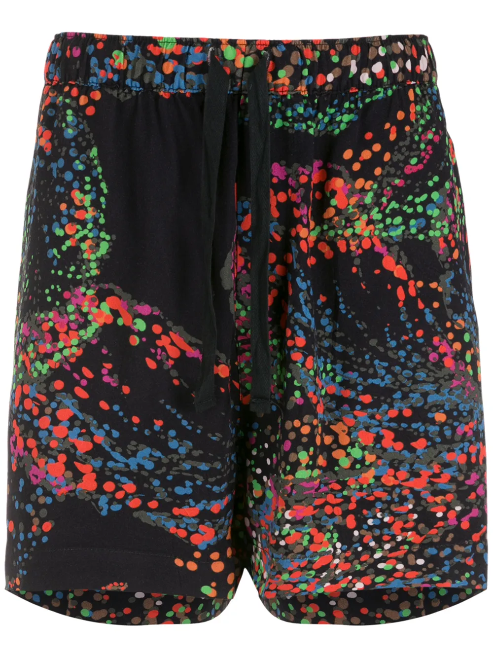 

Osklen bermudas con estampado floral - Negro