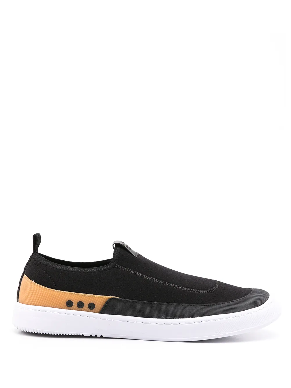 

Osklen tenis slip-on con agujetas - Negro