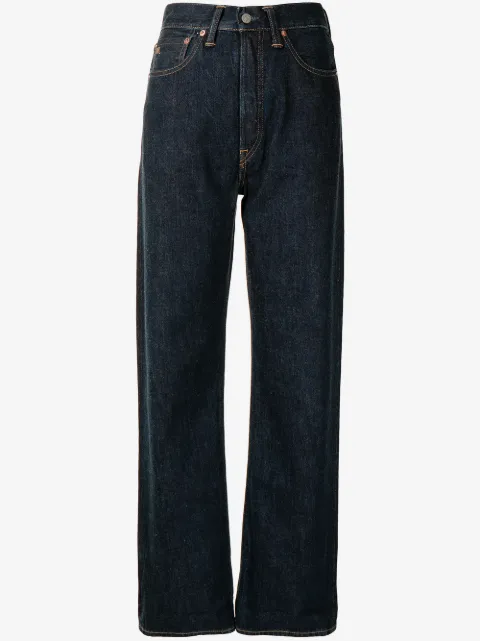 Ralph Lauren RRL high-waisted straight-leg jeans
