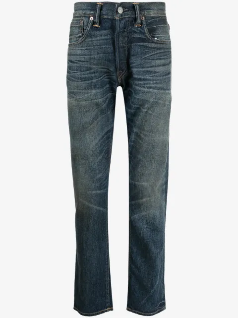 Ralph Lauren RRL whiskering-effect jeans