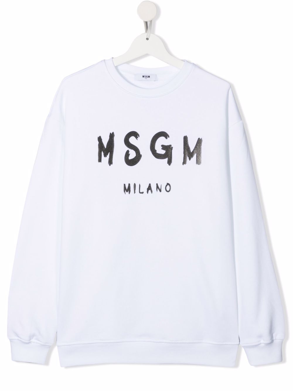 фото Msgm kids толстовка с логотипом