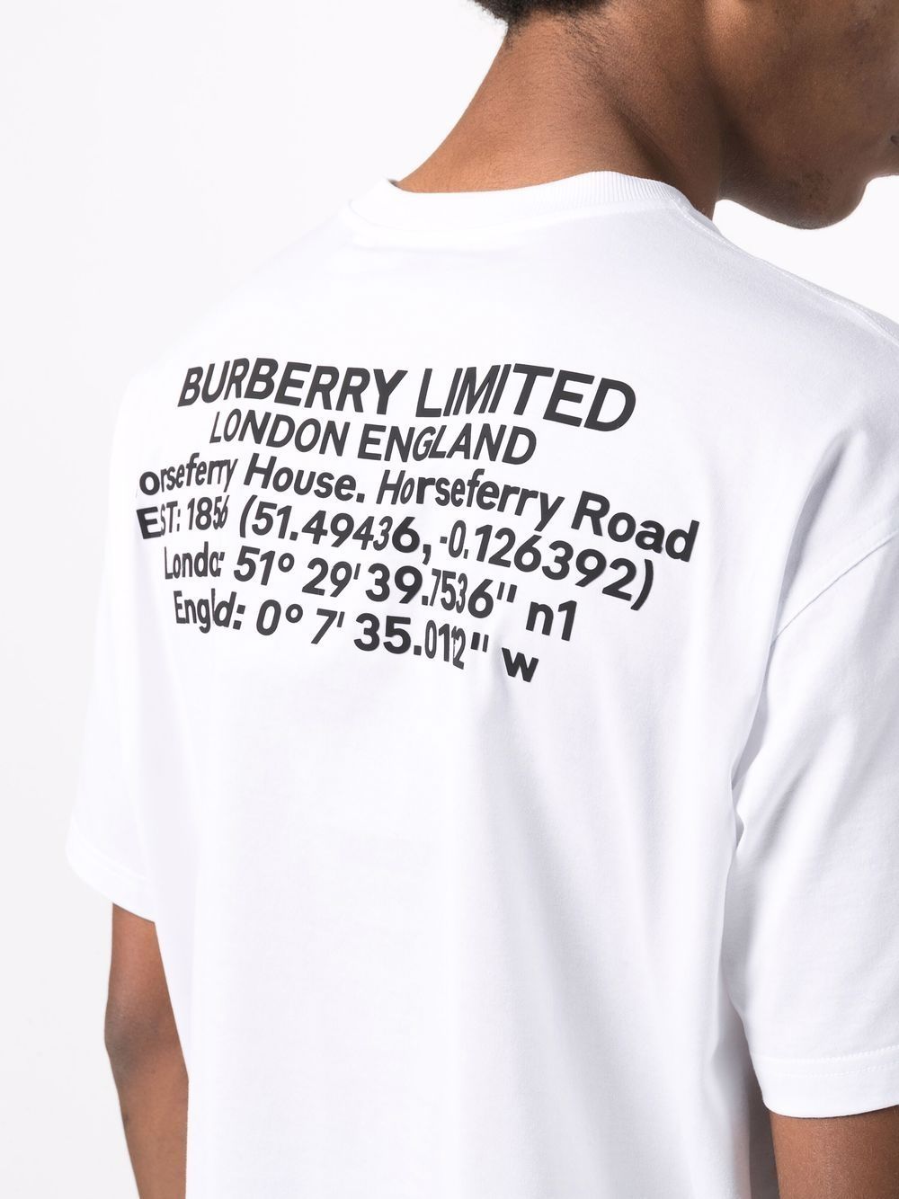 фото Burberry футболка с принтом